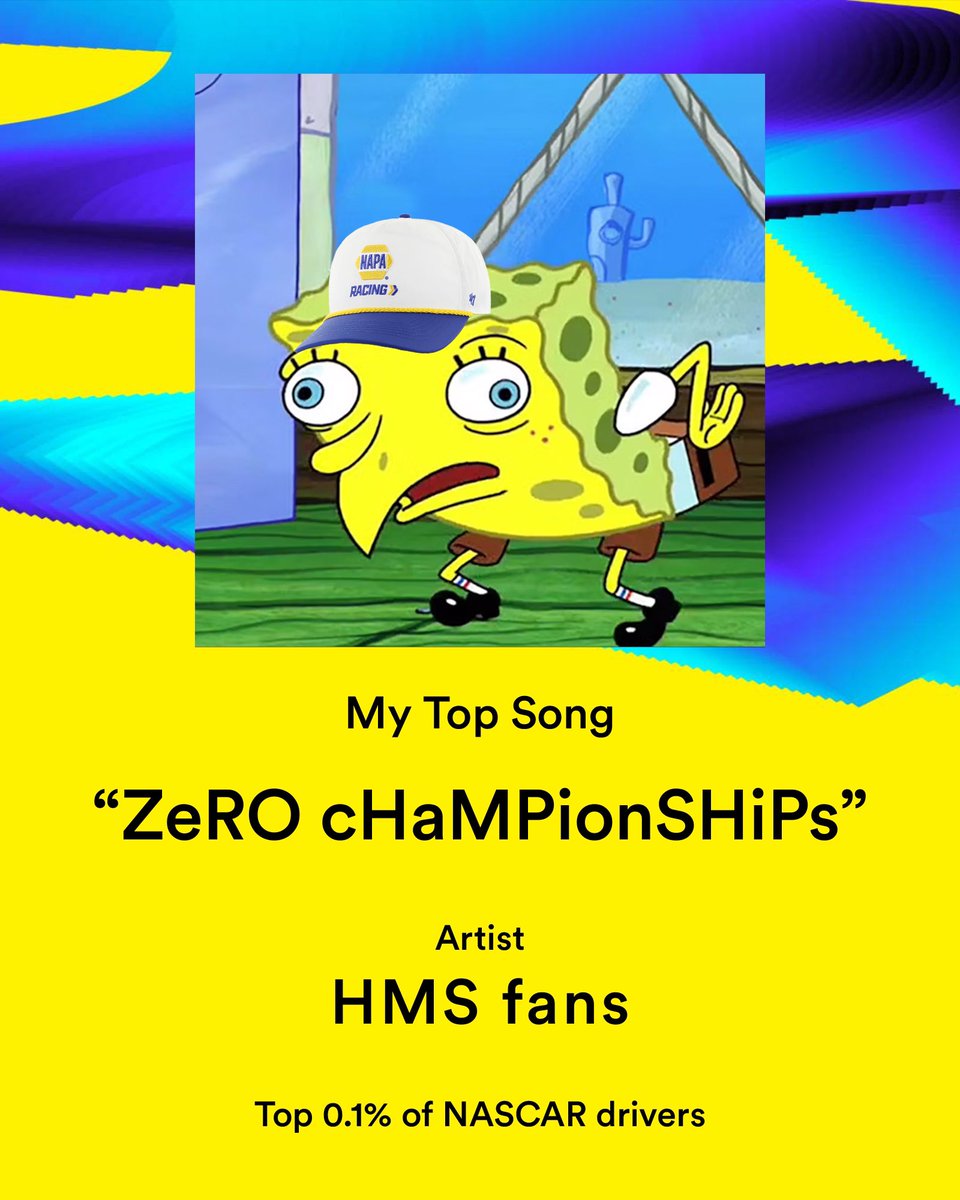 dennyhamlin's tweet image. I heard it all #SpotifyWrapped