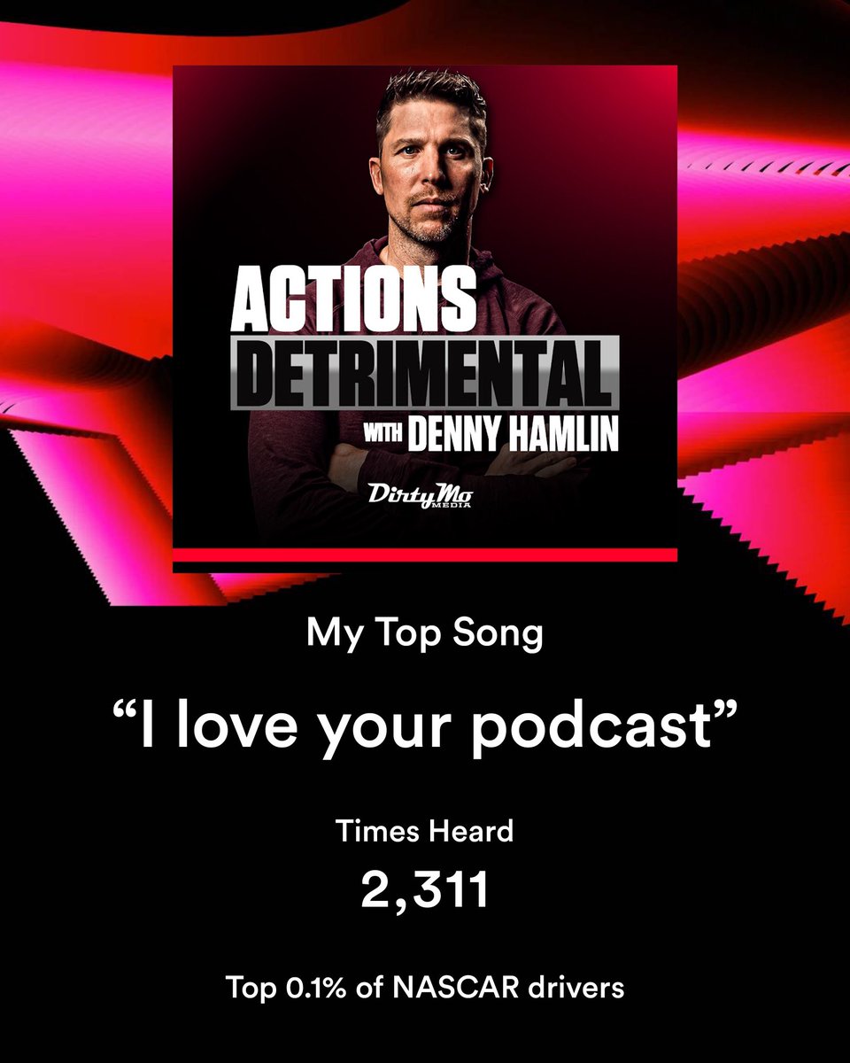 dennyhamlin's tweet image. I heard it all #SpotifyWrapped