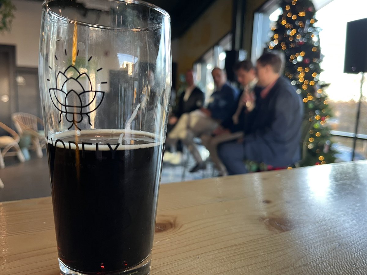 End of year market update social with <a href="/WithersRavenel/">WithersRavenel</a> at <a href="/HopFlyBrewCo/">HopFly Brewing Co</a> (the beer is needed for the multi family outlook)