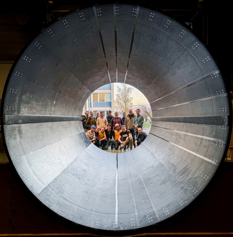 The BTST, a key piece of the Upgraded CMS Detector, arrives at <a href="/CERN/">CERN</a>. This specialized design was a joint project of the Tracker and BTL engineers and physicists, under the leadership of the Purdue CMS group / Prof. Andreas Jung of <a href="/PurduePhysAstro/">Purdue Physics&Astro</a>.  purduesci.com/4io7d9p
