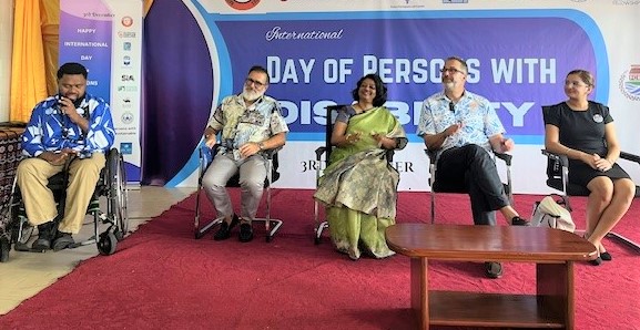 The EU is committed to promoting, protecting &amp; ensuring the full &amp; equal enjoyment of all human rights by all persons with disabilities.

We were honoured to join the Fiji National Council for Persons with Disabilities &amp; partners to mark Intl Day of Persons with Disability.