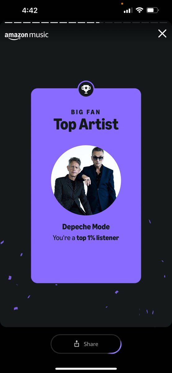 DannyUsesWords's tweet photo. Not surprised @depechemode  came in as our number one artist this year.  Ever since we took our kids to see them last October they’ve been asking adding them to all their play lists. #DepecheMode https://t.co/N3rUi0SMZH