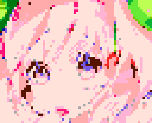 meru1518's tweet photo. 自作 初音ミクさんです！

主に切り絵とドット絵！
作成中＿〆(。。) https://t.co/aCaDWZiwyZ