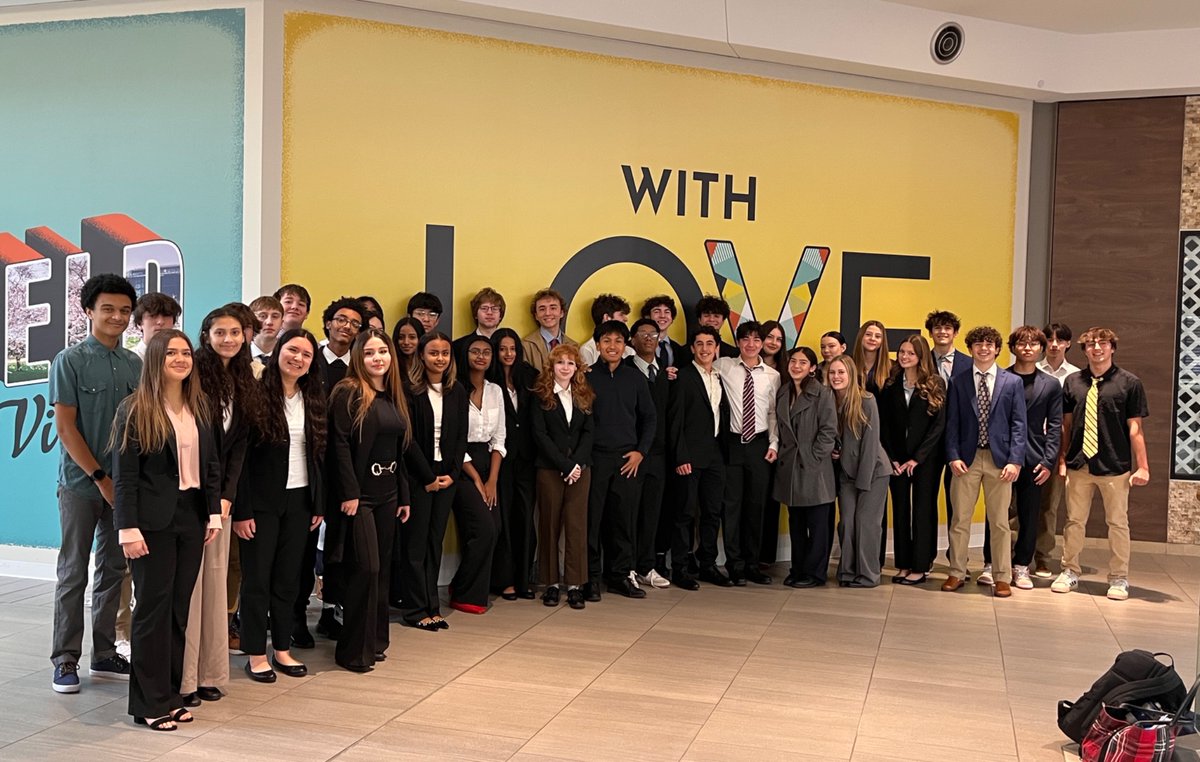 WHS DECA at DLC. Go Warriors!