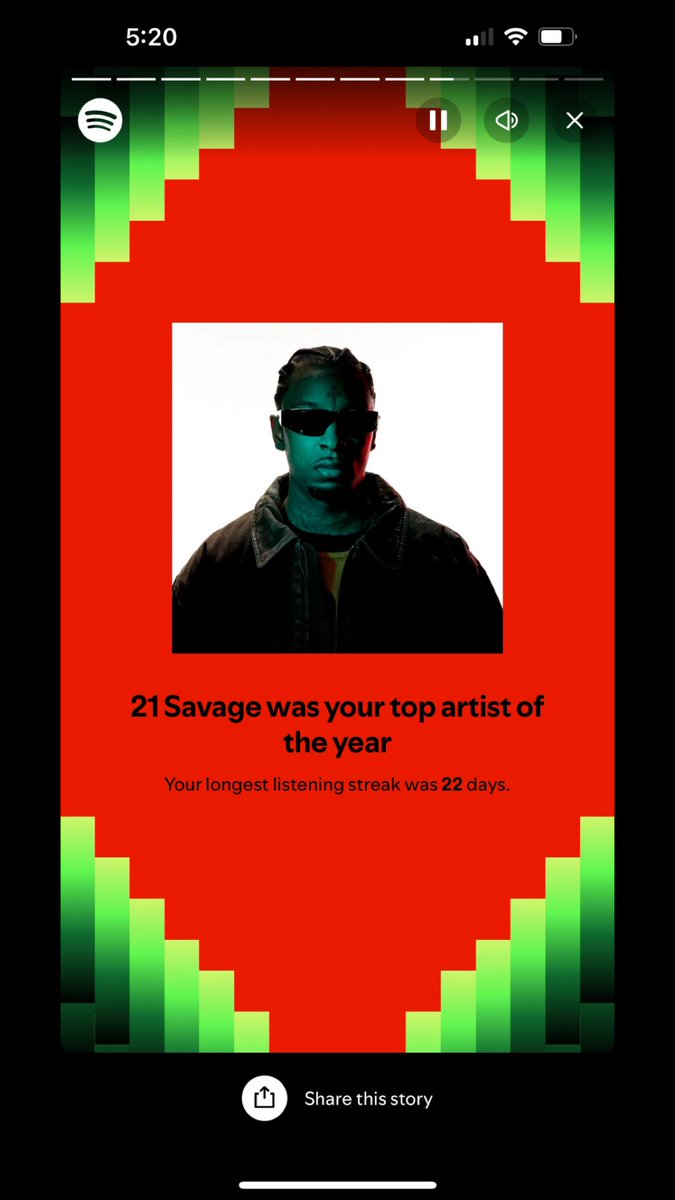 Shmur_da5's tweet photo. @SpotifyAfrica And it’s 21 days left until Christmas 🎅 @21savage https://t.co/5mCJTfwwta