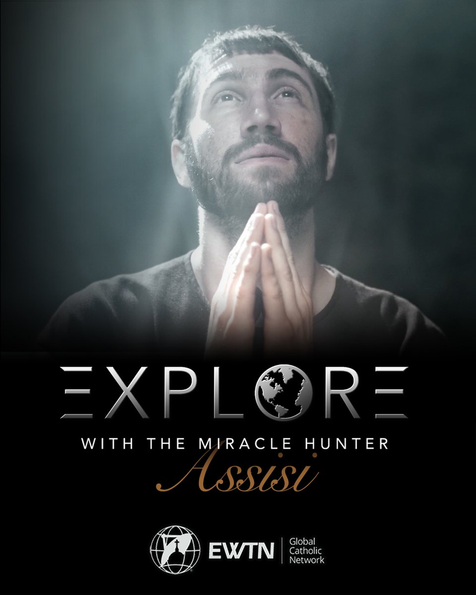 The Italian city of Assisi gave rise to two of history’s most celebrated saints. <a href="/miraclehunter/">Miracle Hunter</a> Michael O’Neill follows the trail of St. Francis, the first to bear the stigmata, and St. Clare, his wonder-working follower.

SATURDAY at 6 p.m. ET- bit.ly/EWTNtv