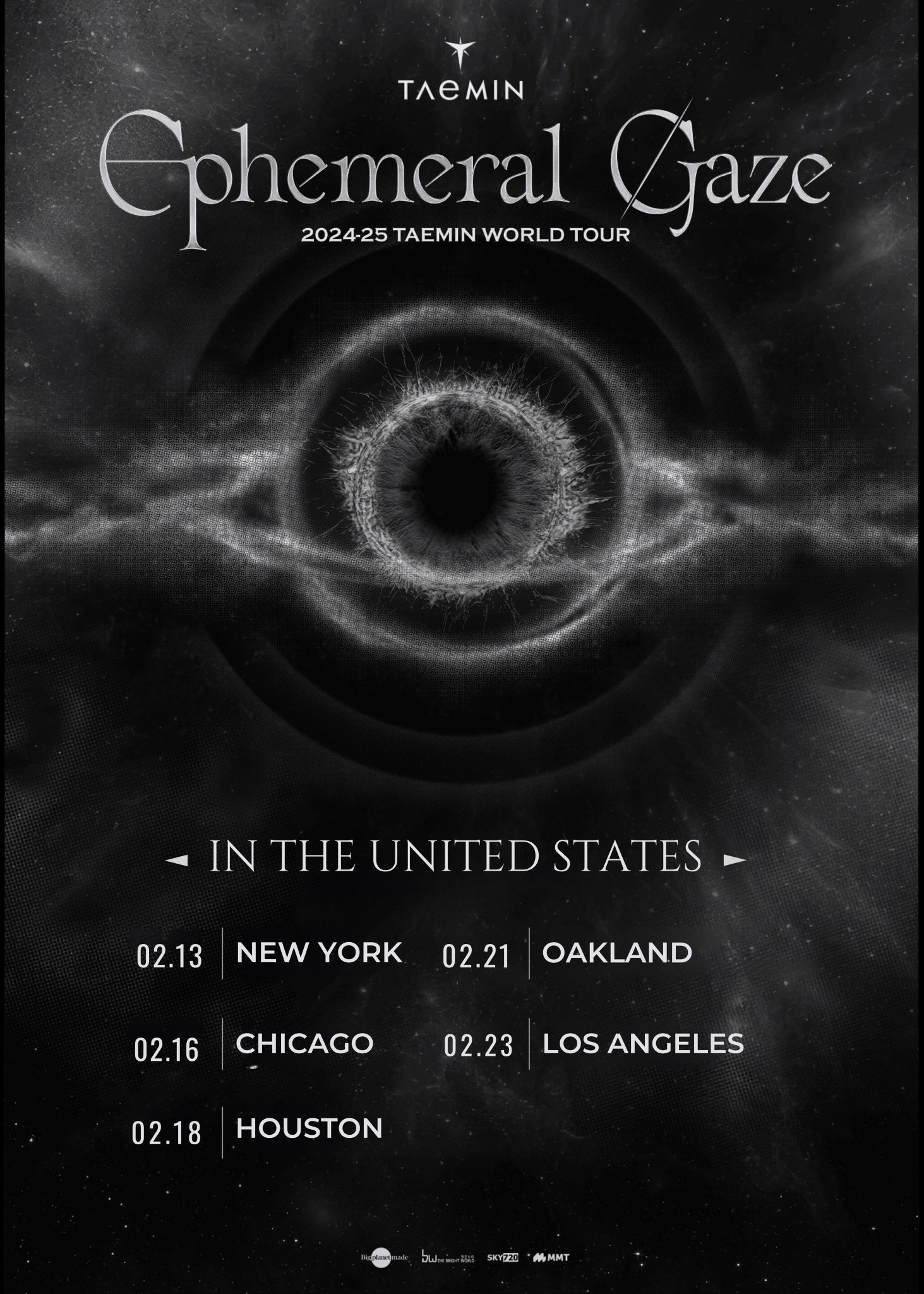 TAEMIN テミンWORLD TOUR Ephemeral Gaze サイン TAEMIN テミンWORLD TOUR Ephemeral Gaze サイン