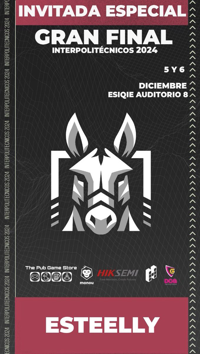 Esteelly (@esteelly_) on Twitter photo ¡Amigoooos! ✨ Estoy súper emocionada 😊 Fuimos invitados a la GRAN FINAL INTERPOLITÉCNICOS ✨ Los veo ahí este 5 y 6 de Diciembre ✨ Graciaaas <a href="/EsportsIPN/">Esports IPN</a> tqm 💗 ¡Amigoooos! ✨ Estoy súper emocionada 😊 Fuimos invitados a la GRAN FINAL INTERPOLITÉCNICOS ✨ Los veo ahí este 5 y 6 de Diciembre ✨ Graciaaas <a href="/EsportsIPN/">Esports IPN</a> tqm 💗