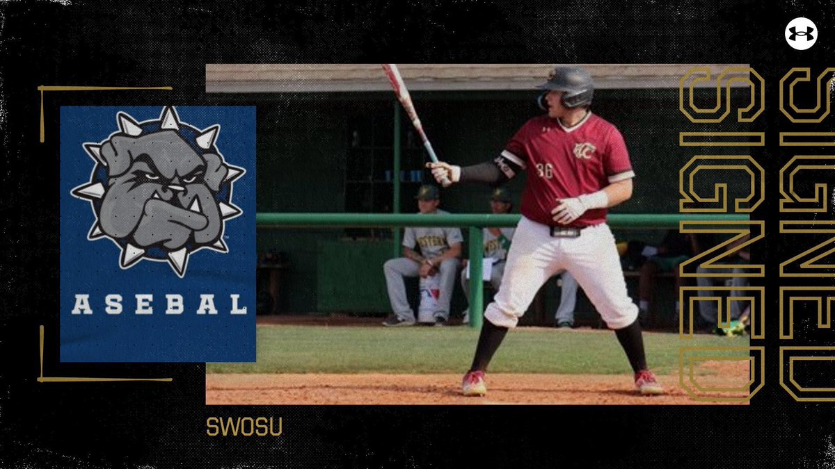 Very Excited to announce my commitment to <a href="/SWOSUBaseball/">SWOSU Baseball</a> . I’d like to thank Coach Head and Coach Davis for this opportunity. Go Dawgs! <a href="/RCCcougarBB/">Redlands CC Baseball</a> <a href="/JRHEAD1/">JR Head</a>