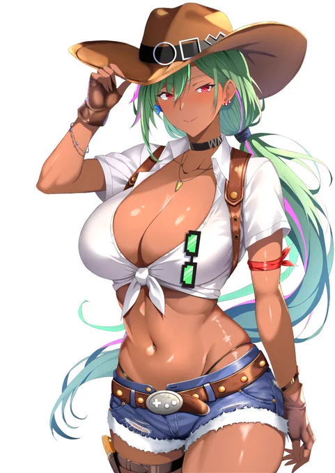 先行きさん 日焼けver 