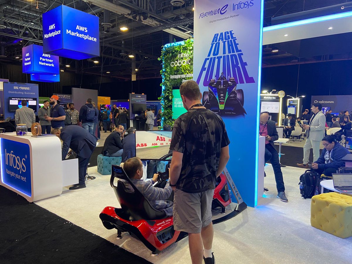 InfosysAmericas's tweet image. Conversations continue on Day 3 of AWS ReInvent. What a great time at the Infosys booth!

#InfosysCobalt #InfosysTopaz #awsreinvent #InfyAtReInvent24 #AWS_Partners #EnterpriseAI