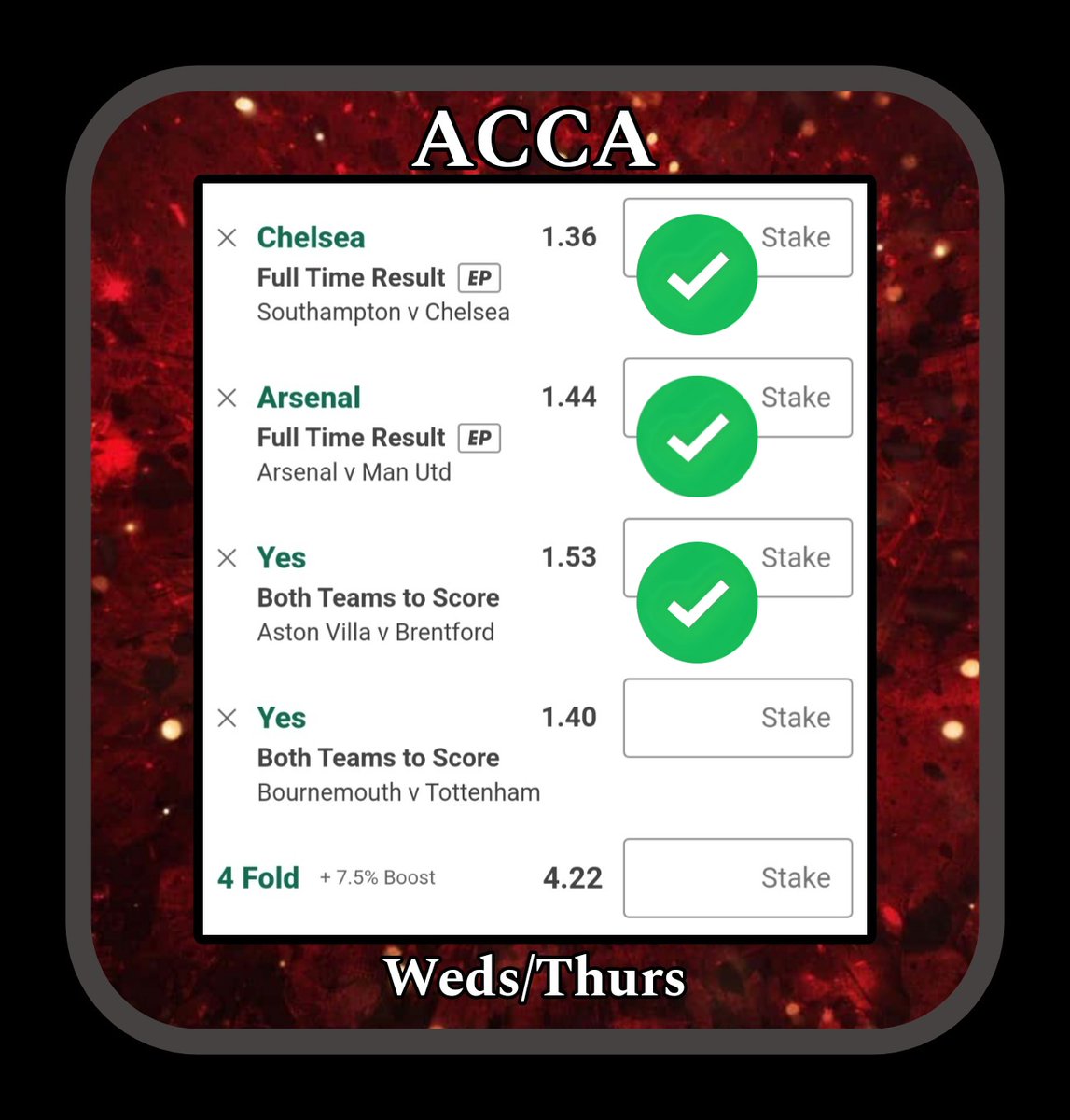 TomWhiteTips's tweet image. 3/3 so far.....👀

Final game tomorrow.....

#Acca