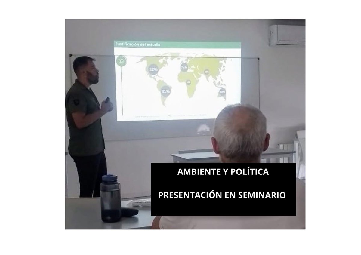 Área de Ambiente y Política - UNSAM (@aap_unsam) on Twitter photo Eduardo Verón presentó avances de su investigación doctoral en el seminario. Su tesis aborda el análisis de procesos de urbanización en áreas de degradación ambiental y pobreza urbana. En el marco del Doctorado en Ciencias Ambientales de la UNSAM <a href="/unsamoficial/">Universidad Nacional de San Martín</a> <a href="/UNSAM_EPyG/">Escuela de Política y Gobierno UNSAM</a> Eduardo Verón presentó avances de su investigación doctoral en el seminario. Su tesis aborda el análisis de procesos de urbanización en áreas de degradación ambiental y pobreza urbana. En el marco del Doctorado en Ciencias Ambientales de la UNSAM <a href="/unsamoficial/">Universidad Nacional de San Martín</a> <a href="/UNSAM_EPyG/">Escuela de Política y Gobierno UNSAM</a>