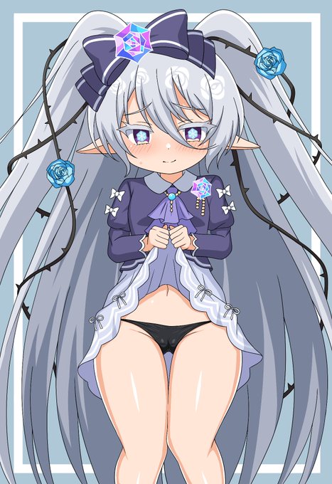 Skebにて、花騎士のウィンちゃんのたくし上げ絵を描かせて頂きました!
リピートでのリクエストありがとうございました……! 