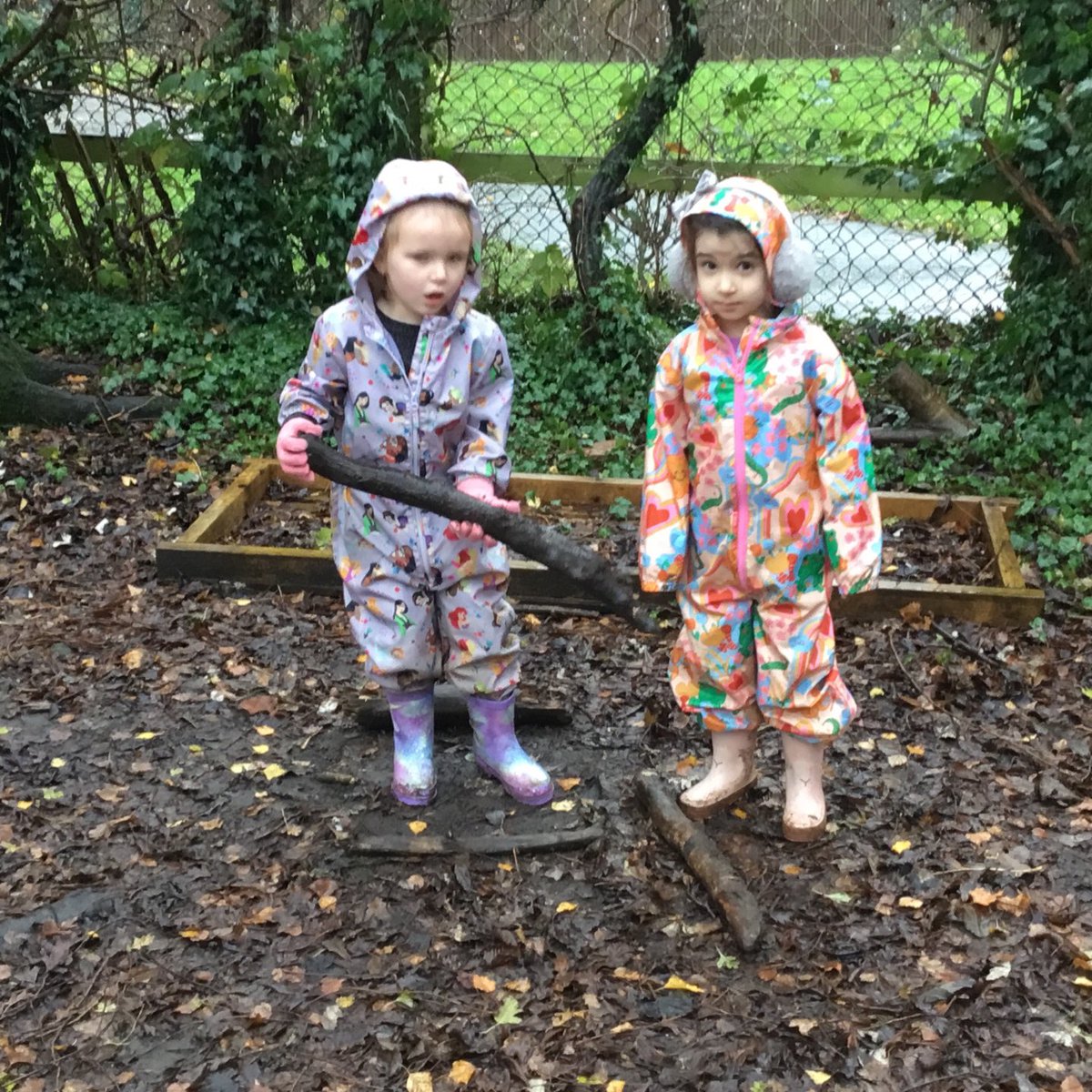 Muddy Monday was extra muddy for Reception this week!