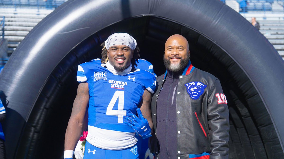 DellMcGee's tweet photo. I would like to thank the Seniors for laying the foundation on whats to come. Once a Panther, Always a Panther! #NewATLANTA https://t.co/3EaXJju2PV