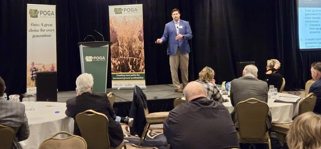 Insight from Brennan Turner on the 2025 oat market outlook: Expect slightly higher acres than last year with stable to improving prices. A promising year ahead for oat growers.