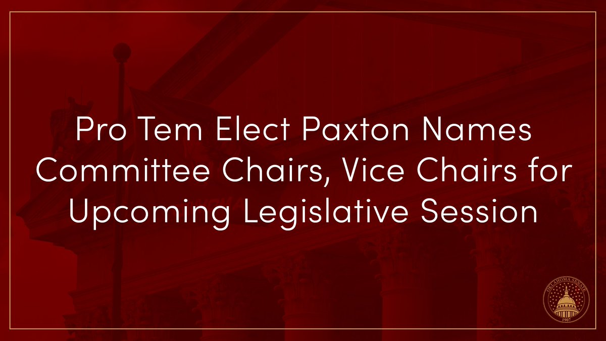Oklahoma State Senate tweet media