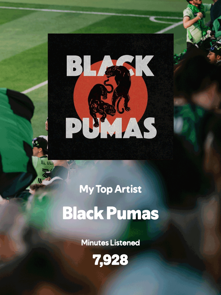 All our favorite colors. 🎶💚

<a href="/BlackPumasMusic/">Black Pumas</a> always at the top of the <a href="/Q2Stadium/">Q2 Stadium</a> playlist!