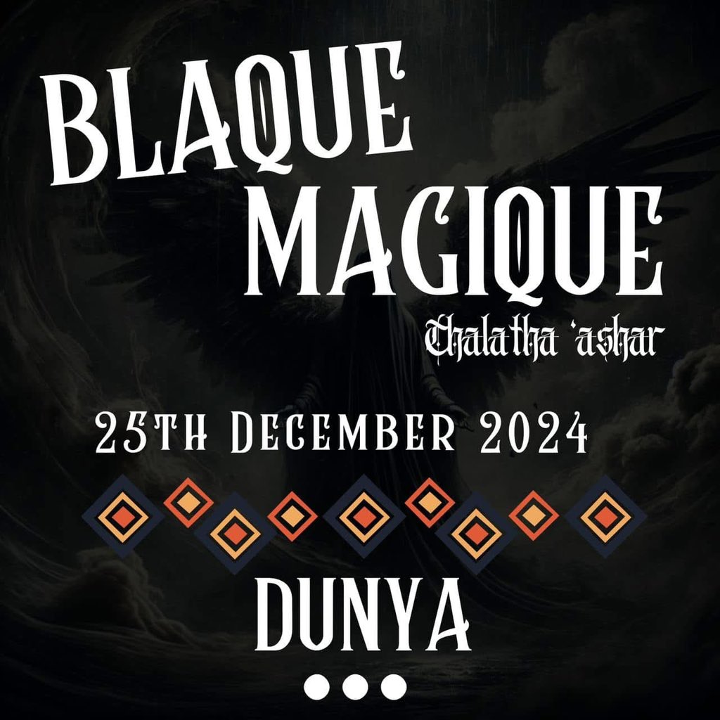 lyebahofficial's tweet photo. Brace yourselves for the 13th Edition of Blaque Magique…a night unlike any other!
I’m thrilled and can’t wait to hit the stage alongside an incredible mix of new and familiar faces
.
.
#BM13 https://t.co/SWfquttURN