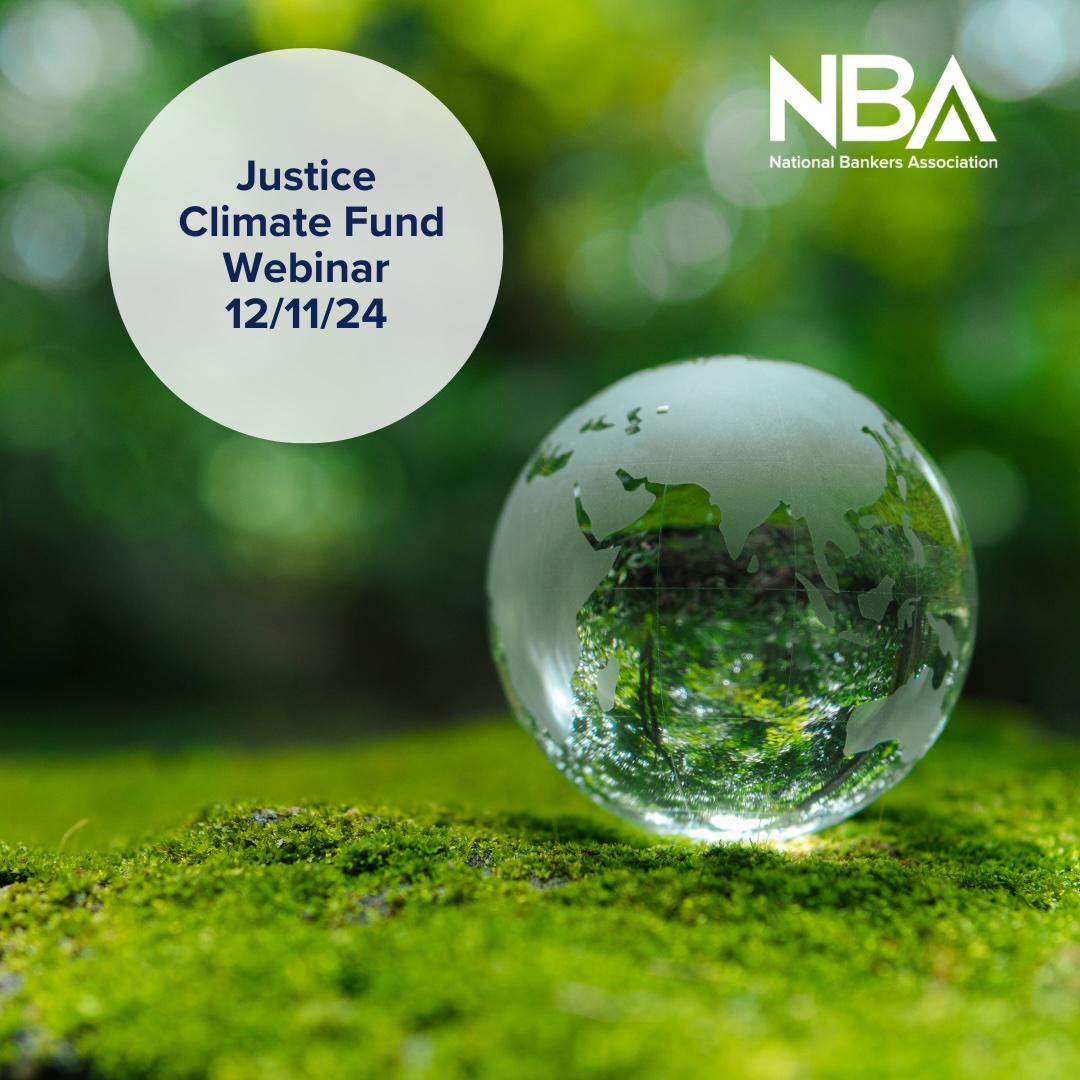 NatBankers1927's tweet image. 🌳 Register for the National Bankers Association's complimentary webinar on the Justice Climate Fund program on Wed, Dec 11, from 11:00 AM - 12:00 PM PST. Register here ➡️ events.teams.microsoft.com/event/f180819d…

 #NationalBankersAssociation, #JusticeClimateFund, #ClimateEquity, #ClimateChange