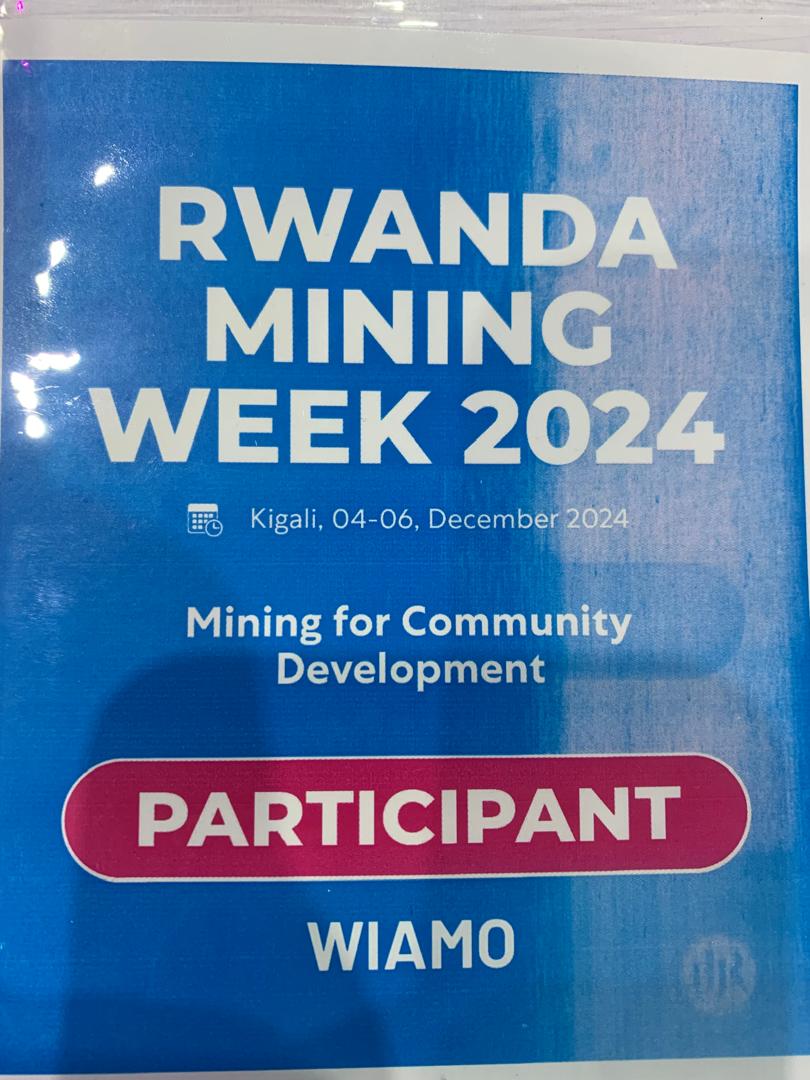 Rwanda Women In&And Mining Organization (WIAMO) tweet media