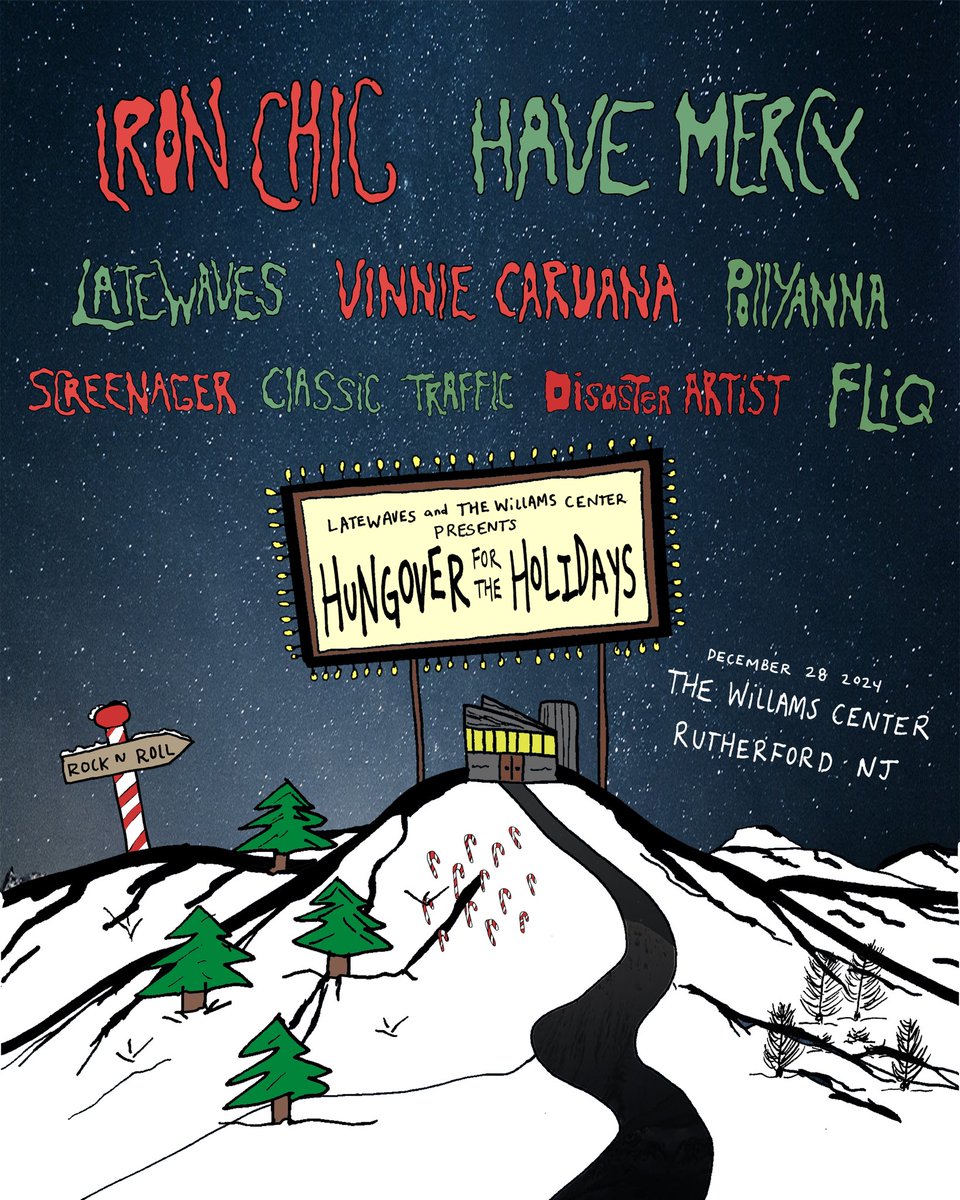 Just two more shows left this year! Long Island holiday food drive 12/13 + New Jersey 12/28 see ya there💥💨🤘