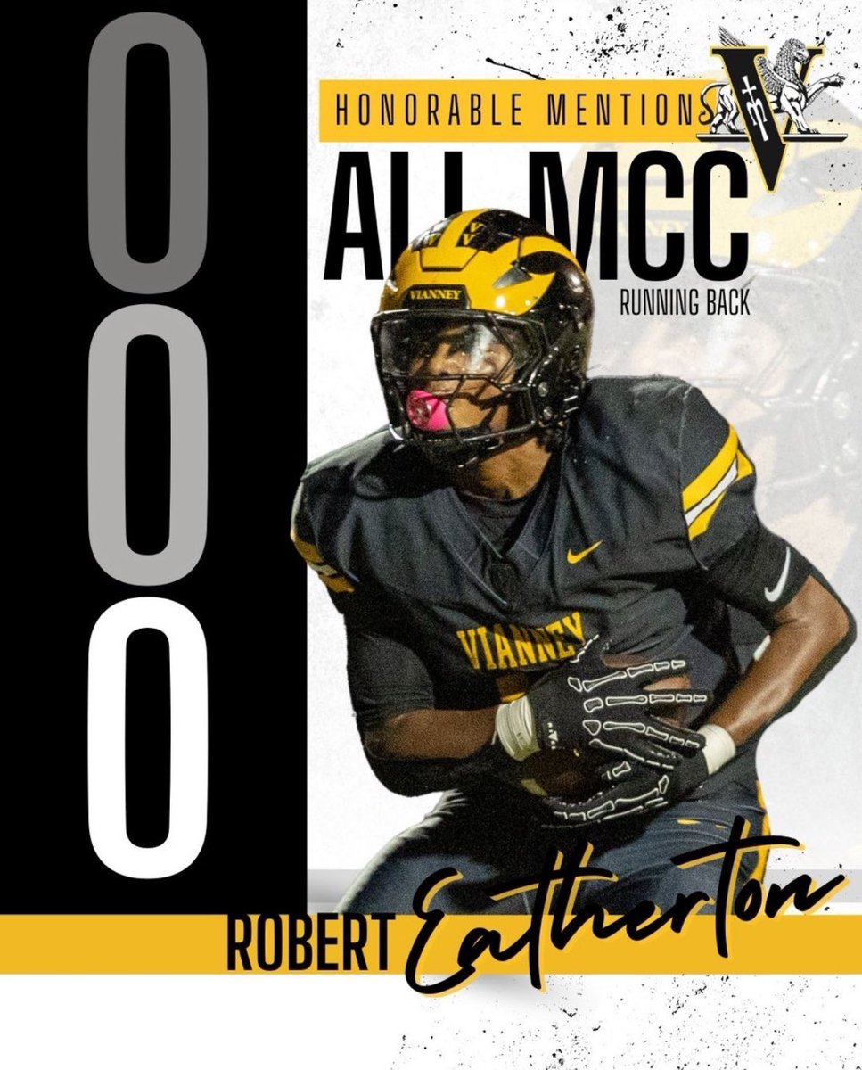 EathertonRobert's tweet photo. Blessed to receive Honorable mention all mcc. More work to do @CoachStarkey20 @JPRockMO @PrepRedzoneMO @6starfootballMO https://t.co/qhLQL8E31n