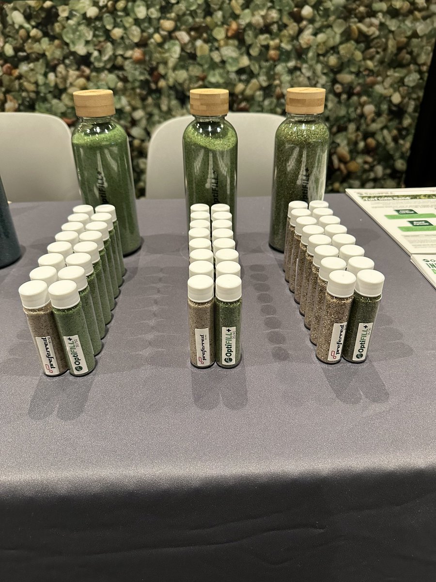 optifill's tweet photo. Come visit us at Booth 233 at #ASBATechMeeting2024 to learn about OptiFILL+…the first Anti-Static Artificial Turf Infill. Find out how our USDA Certified Biobased Product can benefit your artificial turf! #ASBATechnicalMeeting #OptiFILL #ArtificialTurf #SyntheticTurf https://t.co/uu8Pvepeln