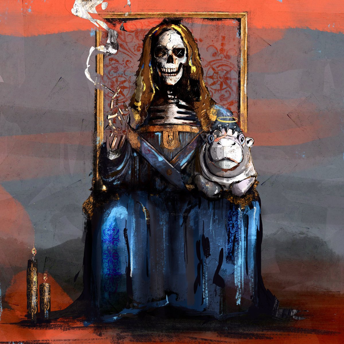 Salvator Mundeng

I’m getting rekt on MUNDI rn but I drew this for the culture.

$MUNDI $MOODENG