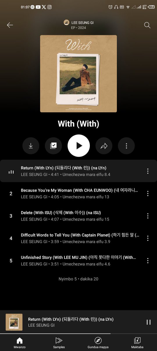 SOOHYUNST's tweet photo. AAAAAAHHHHHH NEW LEE SEUNG GI MUSIC LETS GO https://t.co/JEhmbhdHga