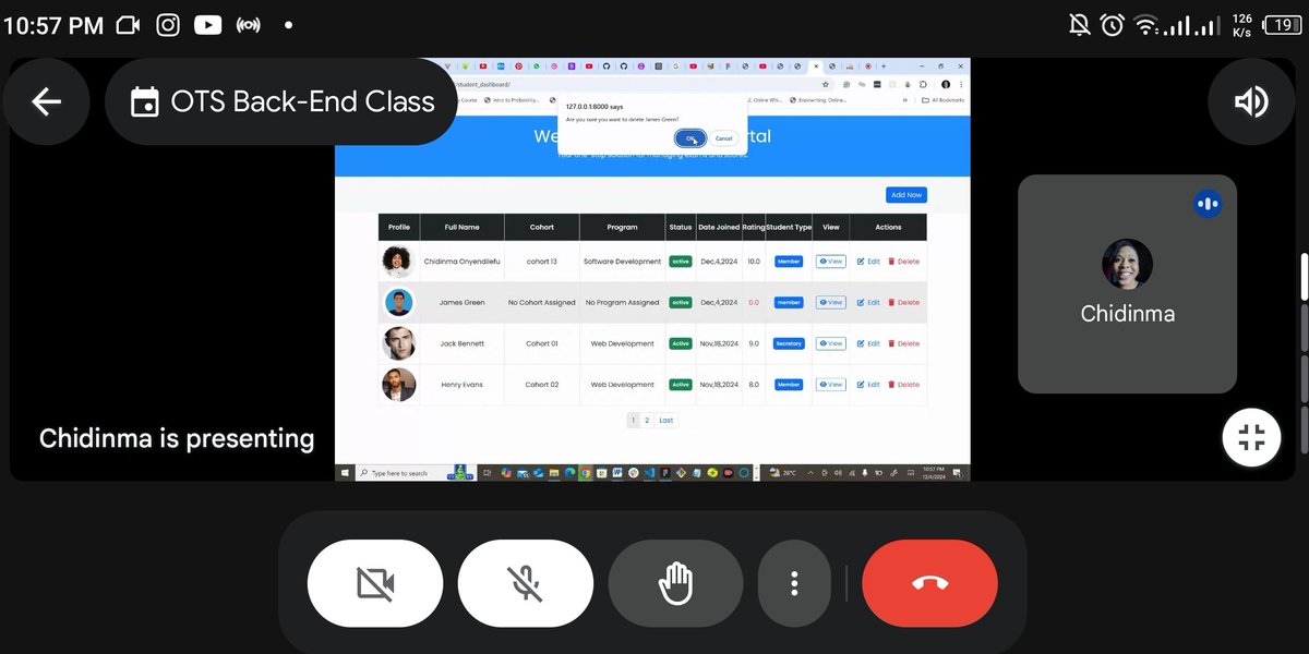 Think CRUD = Create, Read, Update, Delete — 
🔹 Create: We will use Django forms or ModelForm to add new data.
🔹 Read: QuerySet to Fetch &amp; display records. Example: Model.objects.all()
🔹 Update: get() + form instance edit records.
🔹 Delete: We can use delete() to 
remove recod