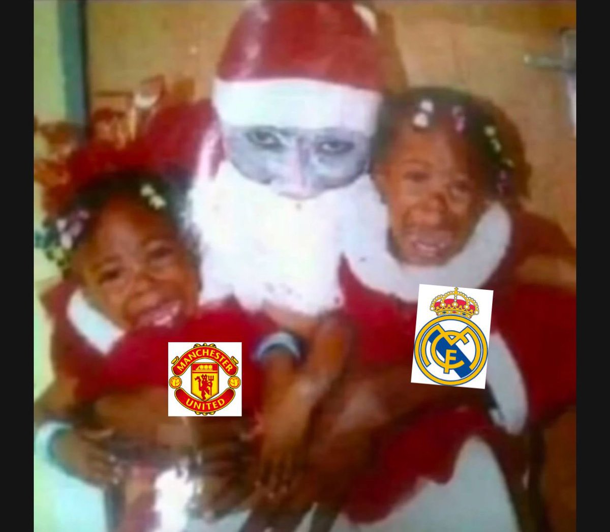 Man United lost and Real Madrid lost. Party party 🤣🤣🤣🤣🤣