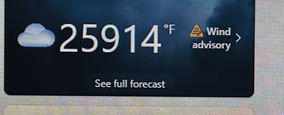 Rashid1404's tweet image. Lolz we have 25887°F today 
Temperature gone wild...
#WeatherUpdate #MSN #microsoftedge