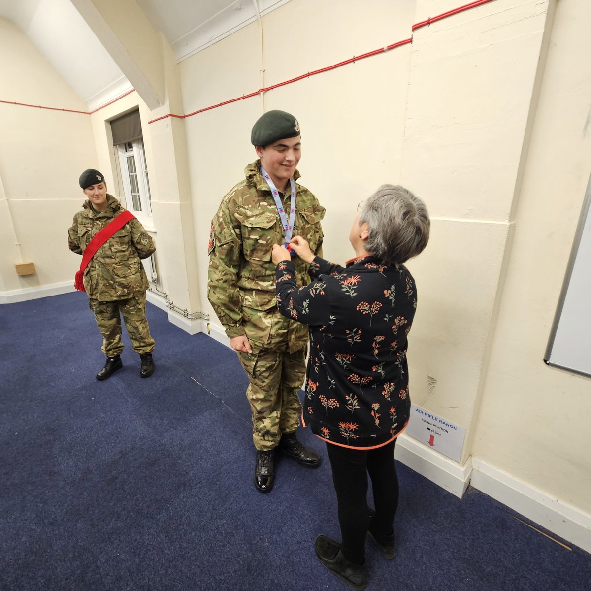 SMI Phill Rice, DC Corsham Army Cadets (@smirice_dccorsh) on Twitter photo Sgt R tonight was presented his RBL Medal following on from his 121 Miles in November fundraising challenge, raising over £151. Representative of the local Royal British Legion presented his medal at Detachment tonight.
<a href="/PoppyLegion/">Royal British Legion</a> <a href="/Juno_WiltsACF/">JUNO Company WILTSHIRE Army Cadet Force</a> <a href="/ArmyCadetsUK/">Army Cadets UK</a> <a href="/CorshamDetACF/">Corsham Army Cadet Detachment</a> Sgt R tonight was presented his RBL Medal following on from his 121 Miles in November fundraising challenge, raising over £151. Representative of the local Royal British Legion presented his medal at Detachment tonight.
<a href="/PoppyLegion/">Royal British Legion</a> <a href="/Juno_WiltsACF/">JUNO Company WILTSHIRE Army Cadet Force</a> <a href="/ArmyCadetsUK/">Army Cadets UK</a> <a href="/CorshamDetACF/">Corsham Army Cadet Detachment</a>