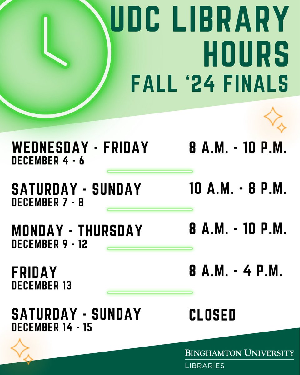 Binghamton University Libraries tweet media