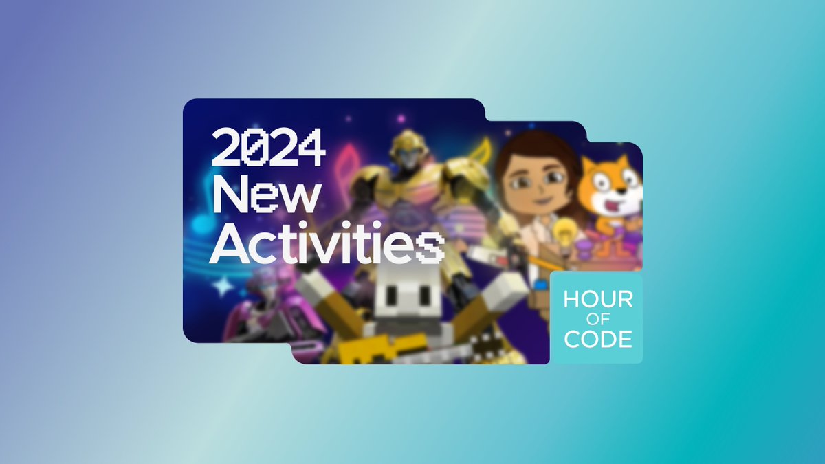 codeorg's tweet image. Less than a week until #HourOfCode kicks off! This year’s theme, Make the Invisible Visible, connects coding to what students love:

🎶 Remix music w/ @Amazon
🎮 Code adventures w/ @PlayCraftLearn
🤖 Bring @Transformers to life

Plan your activity: brnw.ch/21wPcnT
