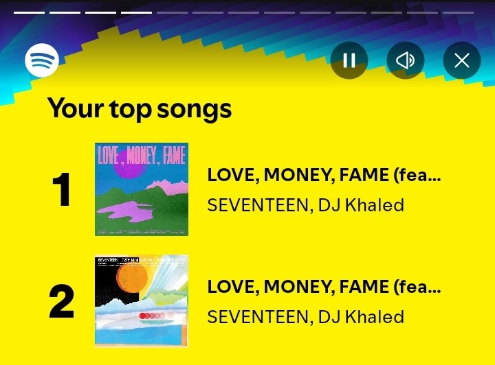 I really love "Love, Fame, Money" this year