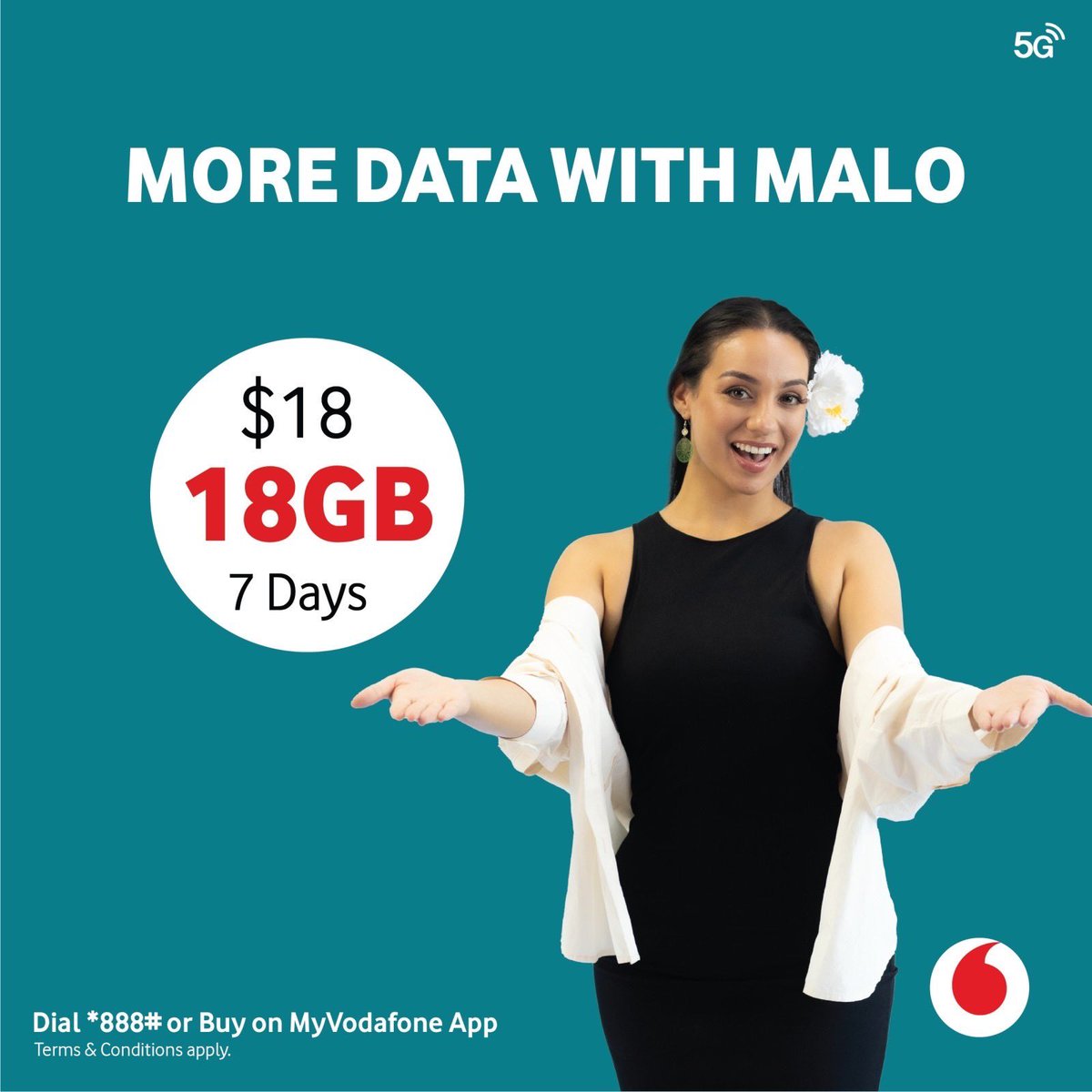VodafoneSamoa's tweet image. Everything you Need with All-In-One Bundle🤩

Try our Malo Bundle✨
Data✅
Minutes✅
Text✅
International Calls to AUS &amp;amp; NZ✅

#TogetherWeCan #VodafoneSamoa #AllInOneBundle #MaloBundle