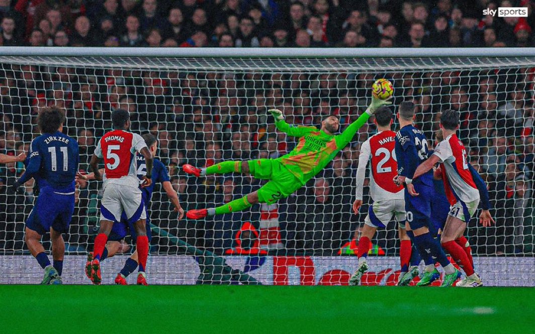 This save at 1-0 up is so underrated. Make sure Raya gets his credit 👏🏻👏🏻👏🏻