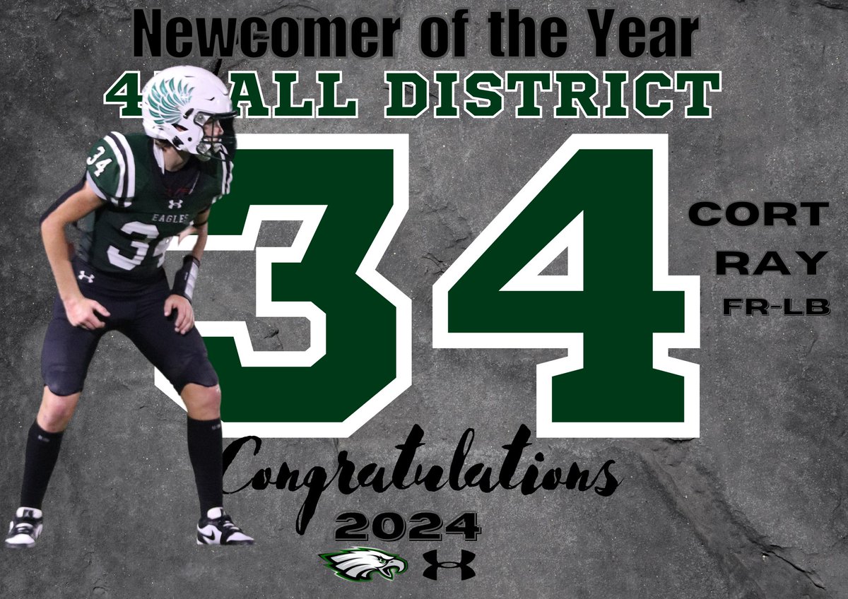 Defensive Newcomer of the Year!
