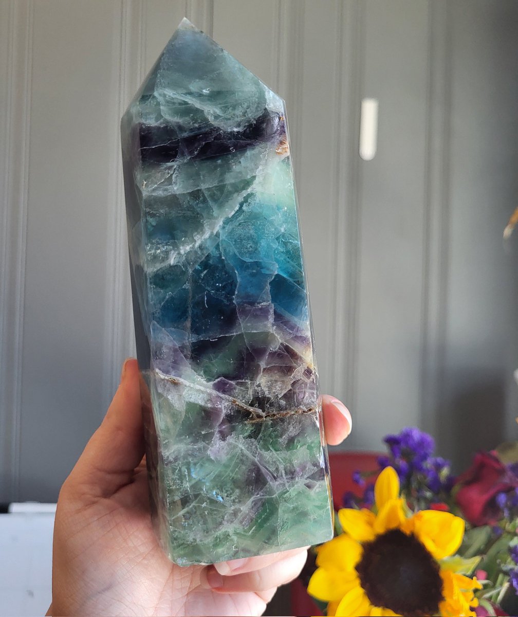 Where are my fluorite lovers at? 🥰💜💙✨️