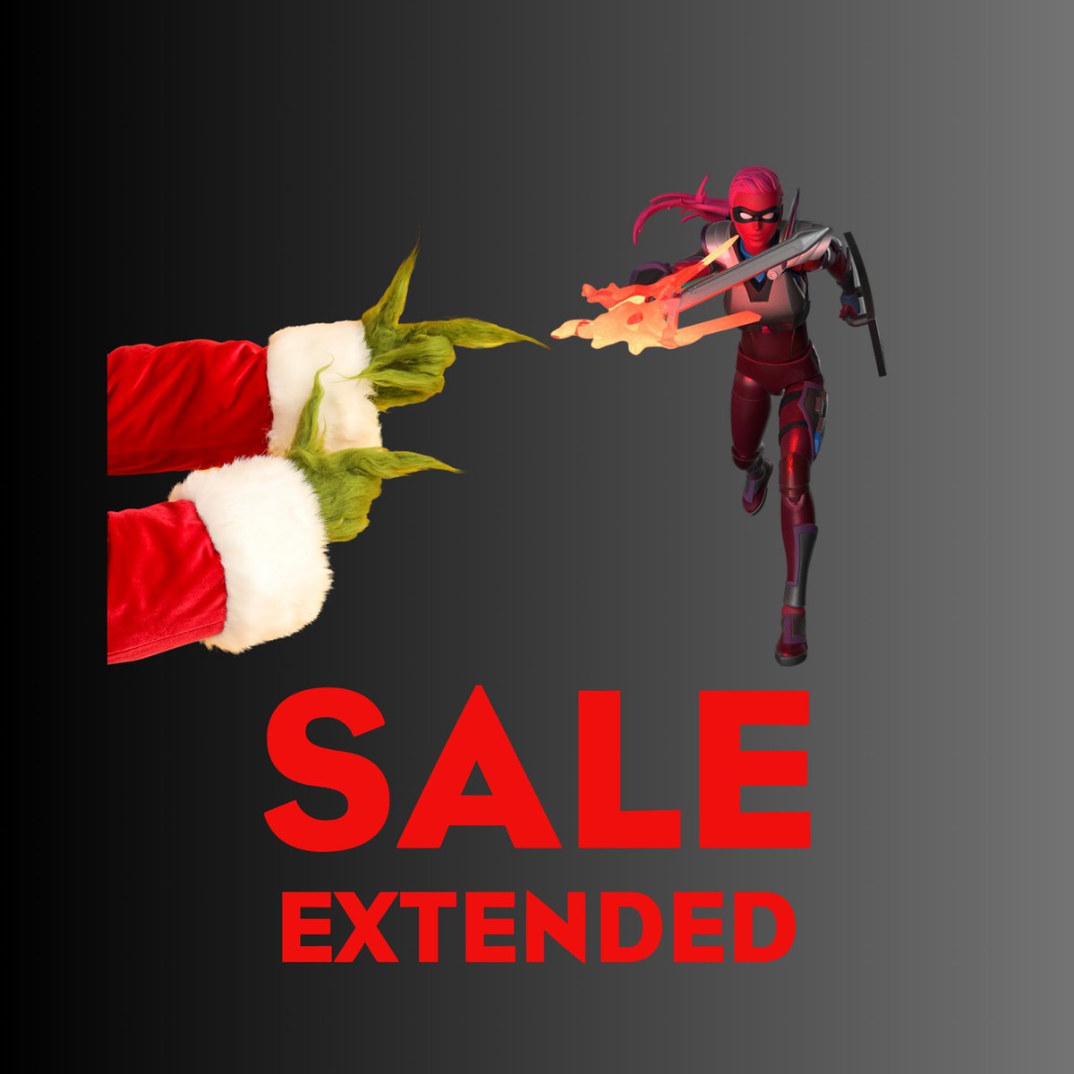 Haven't started your holiday shopping? No worries, neither have we! But fear not, we've extended our sale to give you more time to snag these epic deals!

IAmElemental.com⁣
⁣
Reminder: the Grinch didn't hate Christmas, he just needed to channel his Superpower Enthusiasm