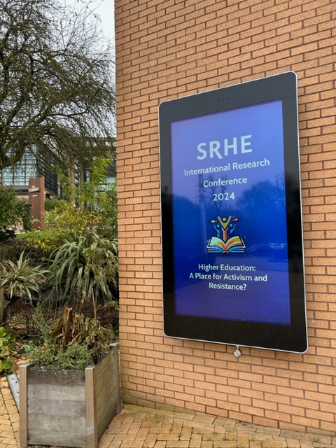 Looking forward to my presentation comparing #collective #resistance in #academia in the UK and in the Netherlands at the #SRHE conference in Nottingham!