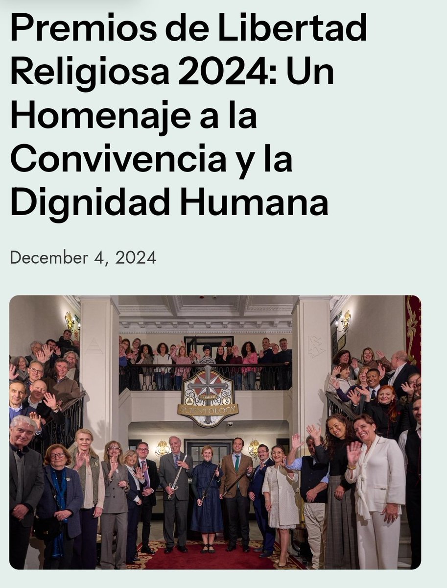 Felicidades a <a href="/AnaPlanet1/">Ana I. Planet</a> <a href="/scarribas/">Santiago Cañamares</a> y <a href="/famerigo1/">Fernando Amérigo</a> por obtener el #ReligiousFreedomAward de 2024 !
 religiousfreedom.es/2024/12/04/pre… #libertadreligiosa #forb #forbdefenders #freedomofbelief #Article18UDHR