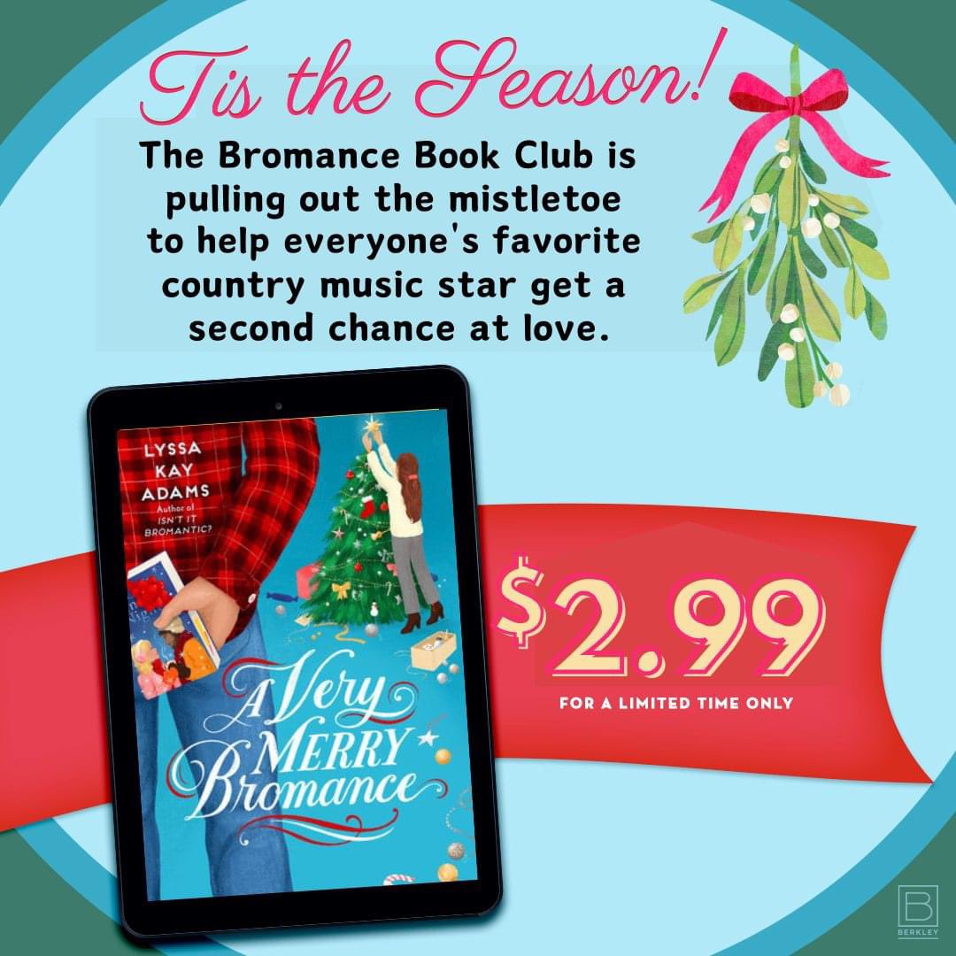 onetracklit's tweet photo. 🎉Sale Alert!! 🎉 Get your holiday reading on at a low, low price for a limited time! A VERY MERRY BROMANCE ebook is just $2.99 at all e-retailers: https://t.co/bieQIafkxC https://t.co/TTGMFjKpsu