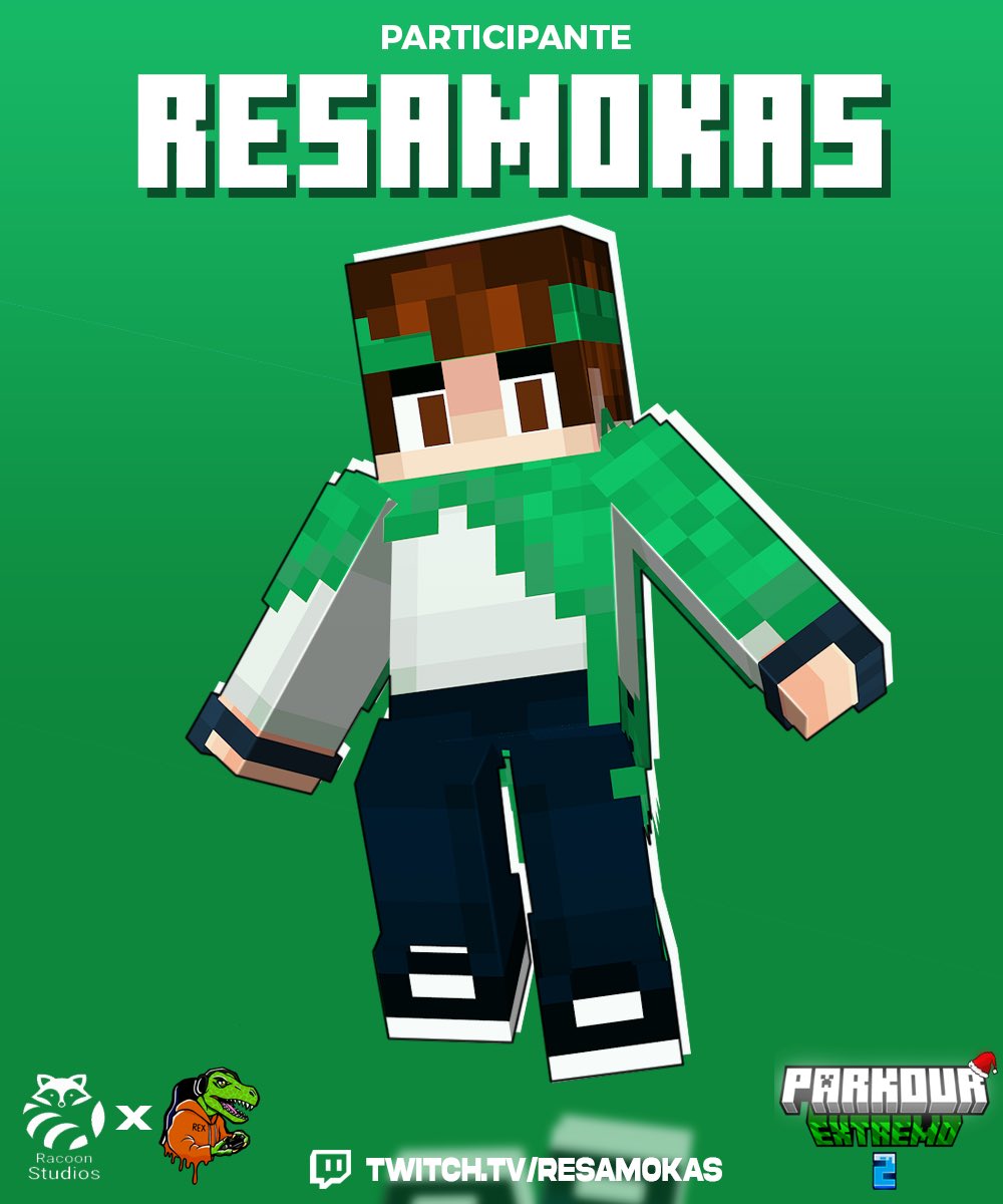 respardoxx's tweet photo. ⭐️PARKOUR EXTREMO 2⭐️
Tenemos al participante "Número 18" de este evento. 🎄
Bienvenido: @RESAMOKAS
¿Estás listo para este reto?🎅
Render: @zNinjaMC212846
#EventodeMinecraft🎄 https://t.co/PlInrQgTwn