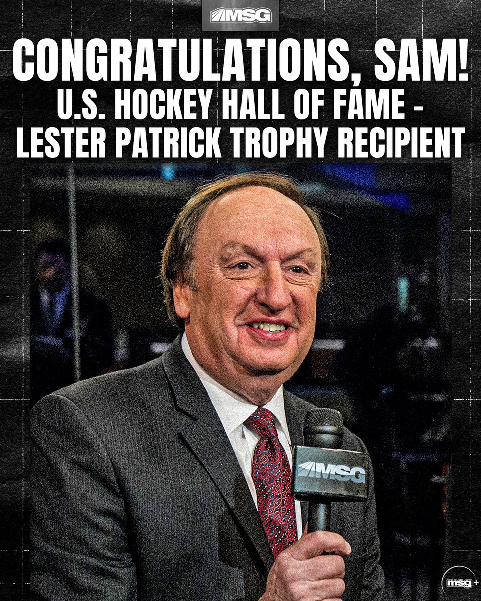 RangersMSGN's tweet photo. Congrats, Sam! We are so thankful to have you.

@NYRangers | @MSGNetworks https://t.co/ZO4Im2MO8D