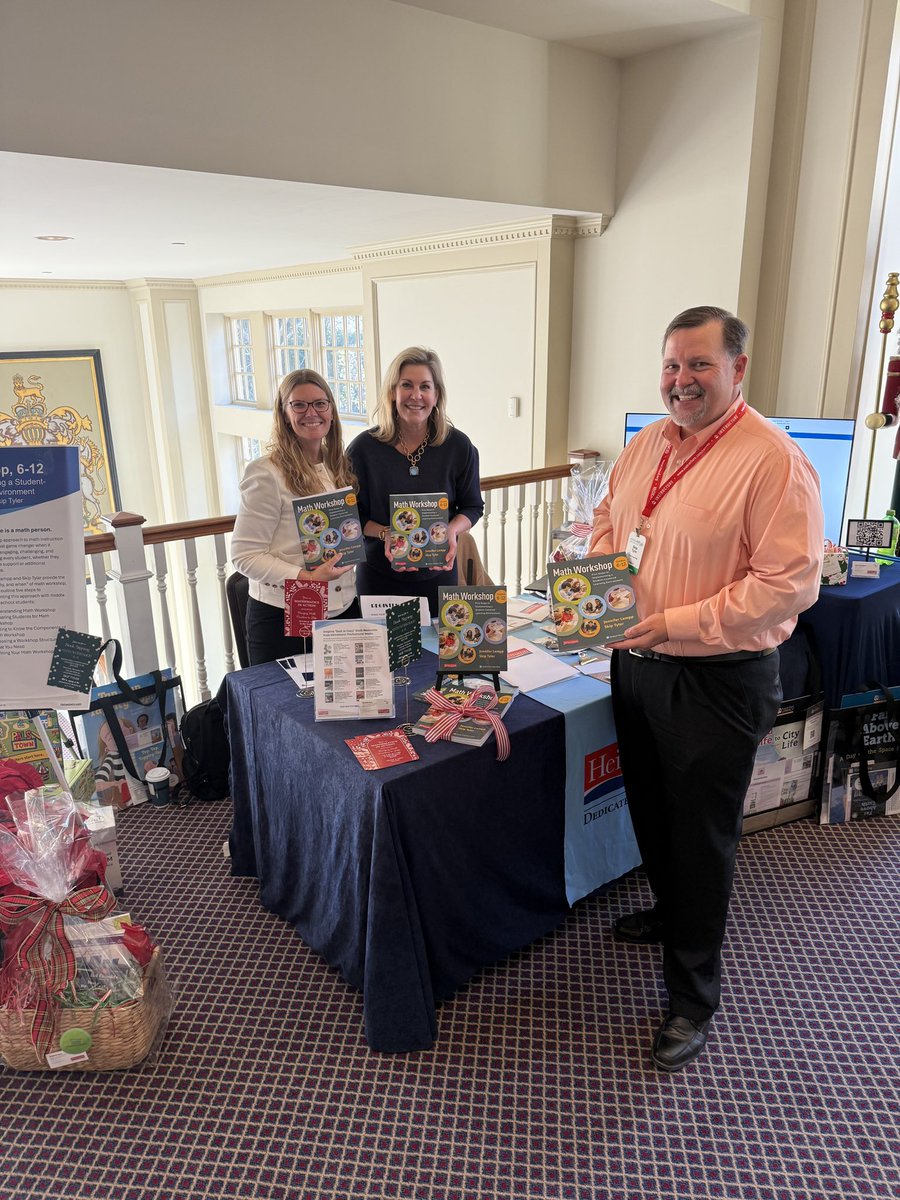 SkipTylerMath's tweet image. Always fills my soul presenting and sharing ways to create a student-centered classroom with @Rhoades4Science. 

Looking forward to presenting tomorrow about #MathWorkshop at #VASCD24. Come join me for the book signing!

@HeinemannPub 
@CTLGConsulting 
@VASCD