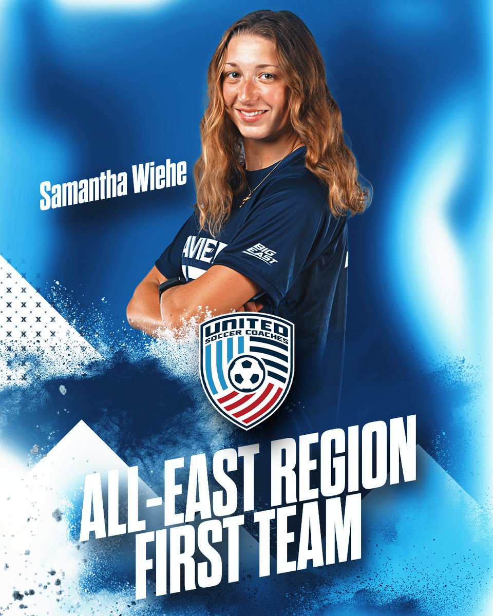 XavierWSOC's tweet photo. Four Musketeers pick up @UnitedCoaches All-East Region honors! https://t.co/mmnPv8g4rf